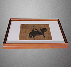 汕头市书画装裱配框服务案例